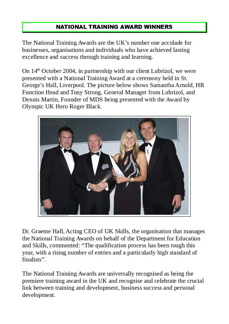 trg award photo text trg award photo text